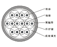 絕緣PVC護套電子計算機電纜